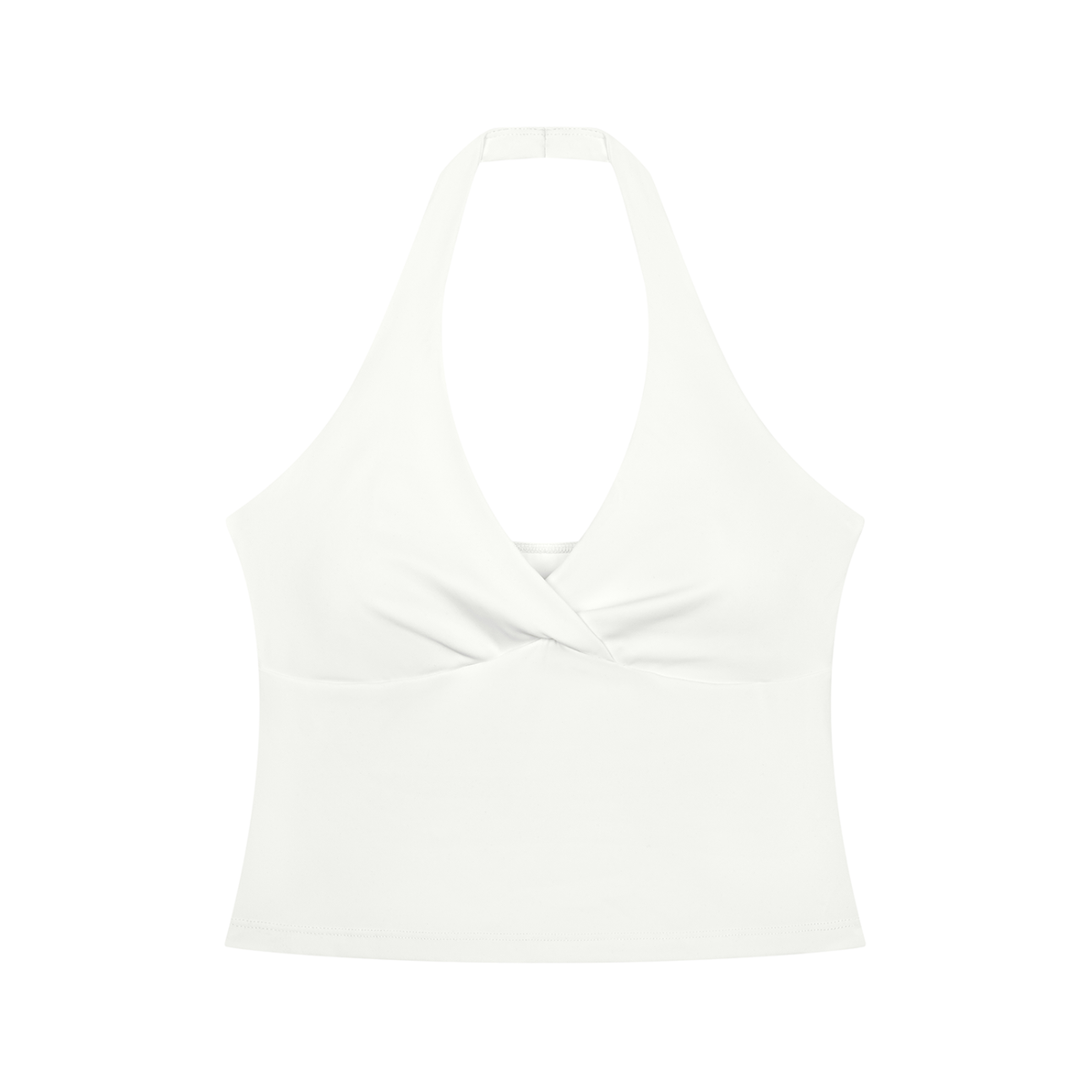 Women’s Ruched Halter Yoga Tank Top