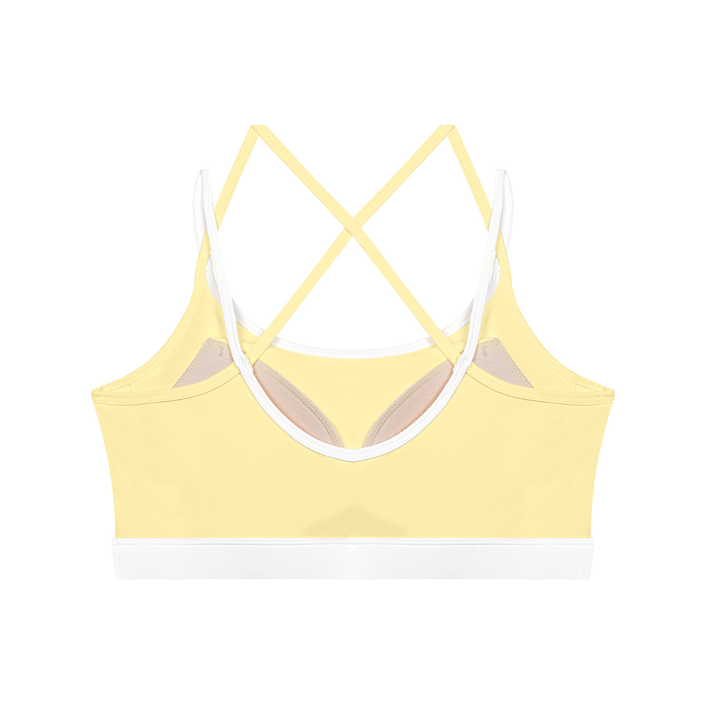 Women's Color Block Yoga Sports Bra