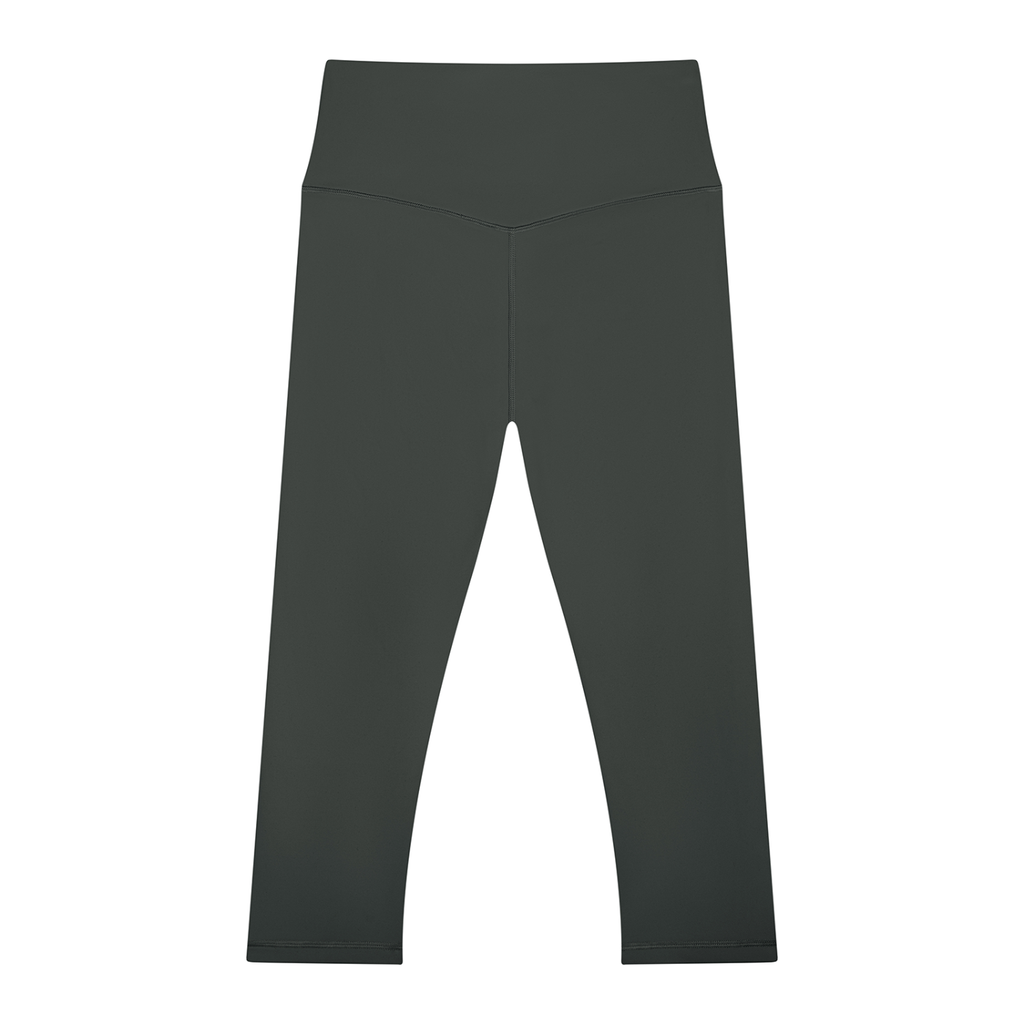 Women's High Waisted Yoga Capri Leggings