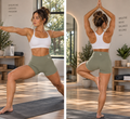High-Waist Yoga Shorts