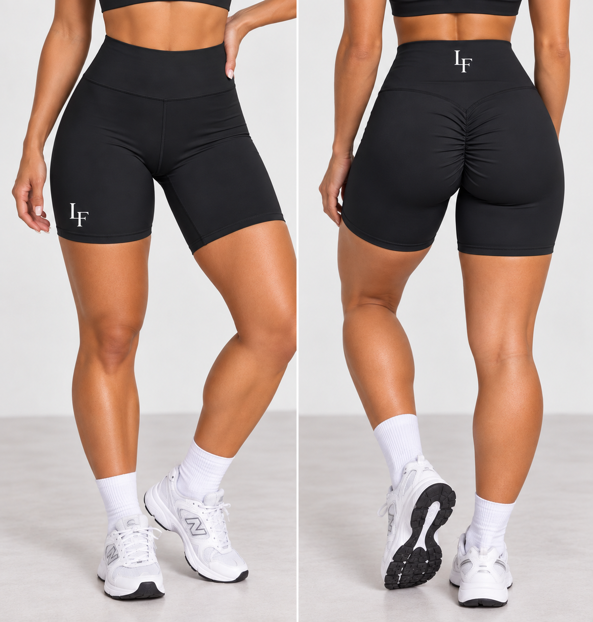 Lux Contour High-Waist Biker Shorts