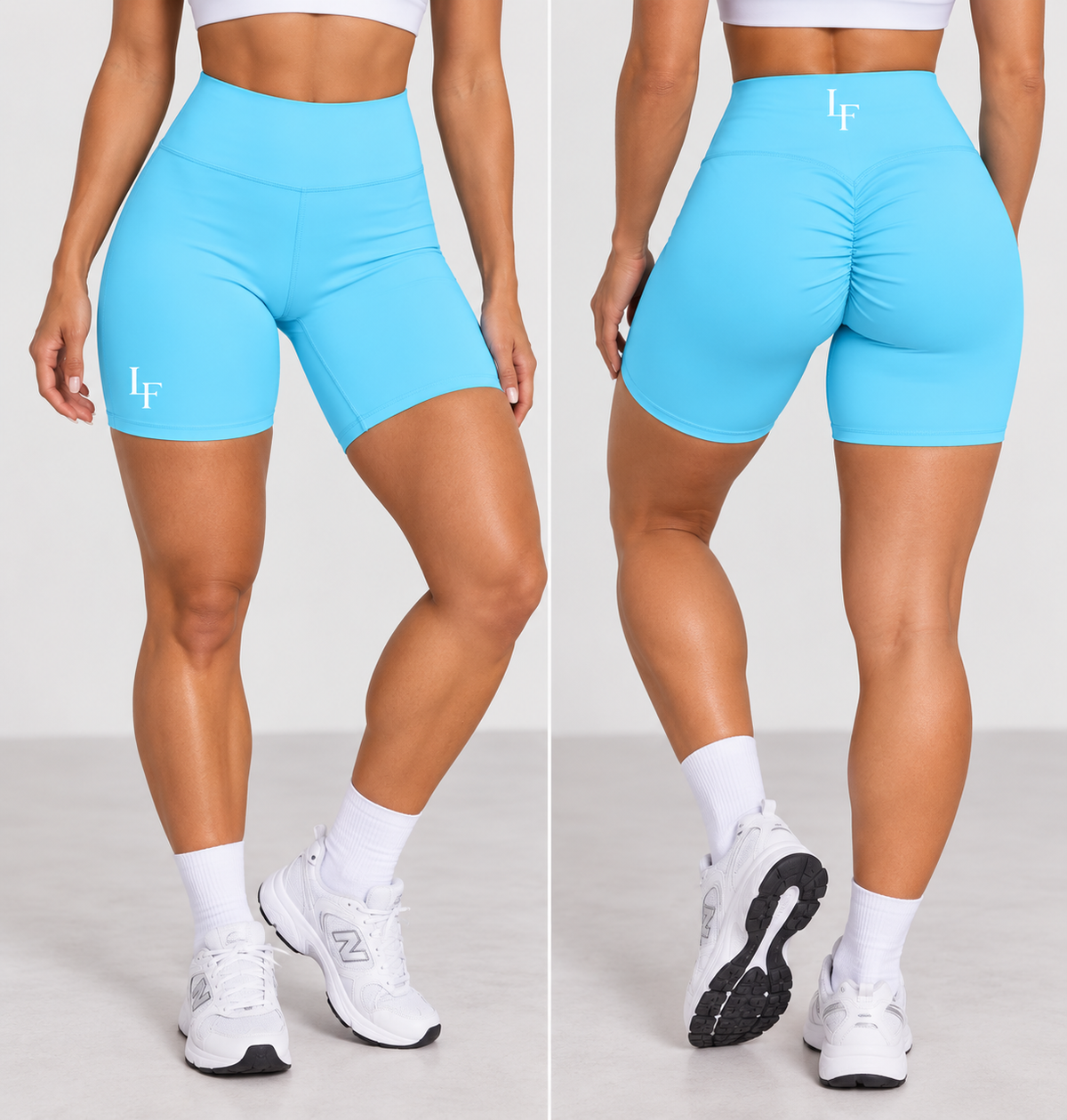 Lux Contour High-Waist Biker Shorts