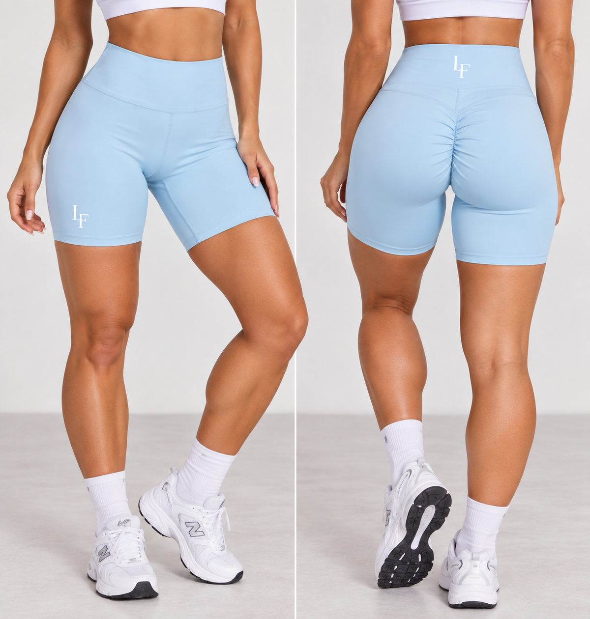 Lux Contour High-Waist Biker Shorts