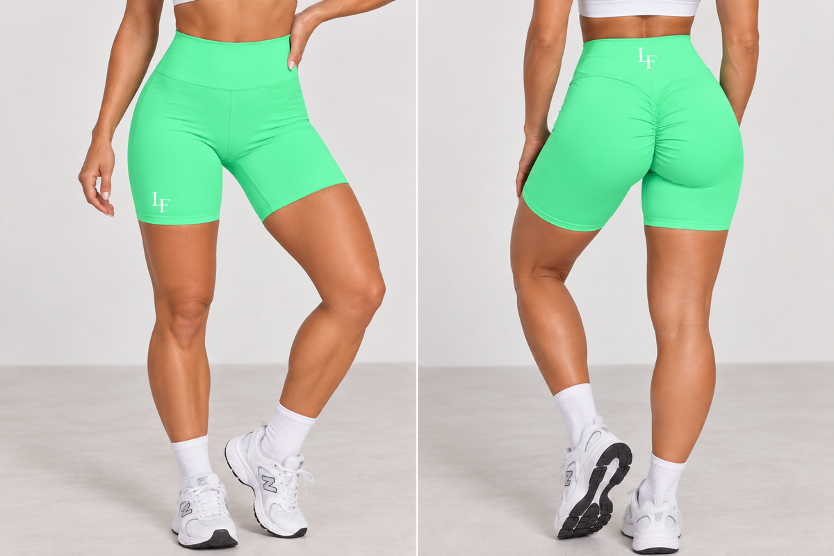 Lux Contour High-Waist Biker Shorts