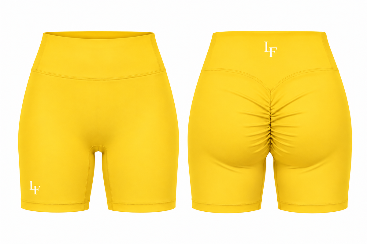 Lux Contour High-Waist Biker Shorts