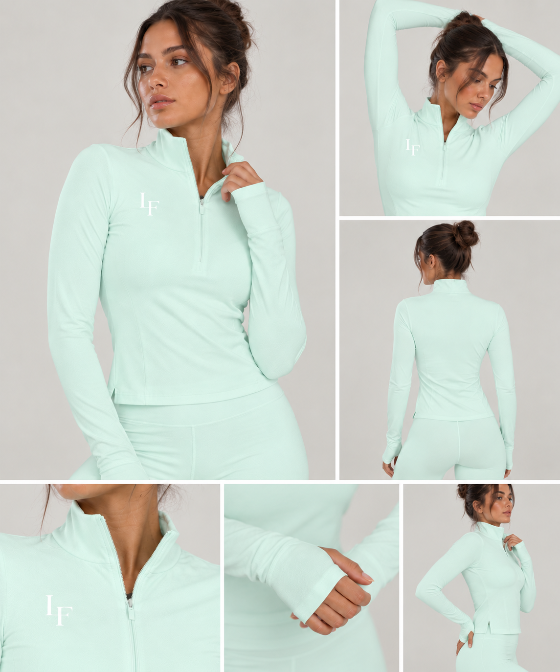 Quarter-Zip Yoga Pullover