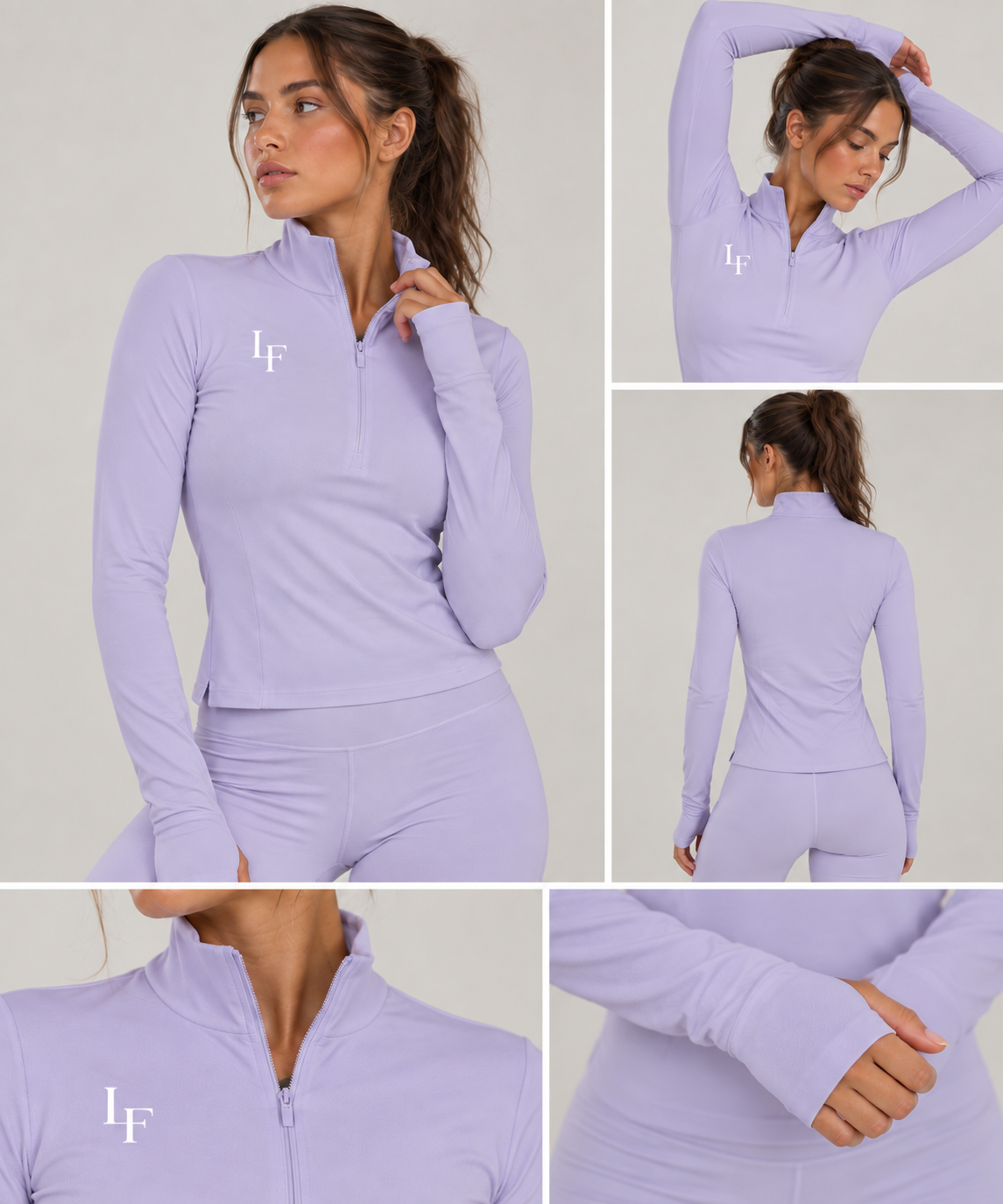 Quarter-Zip Yoga Pullover