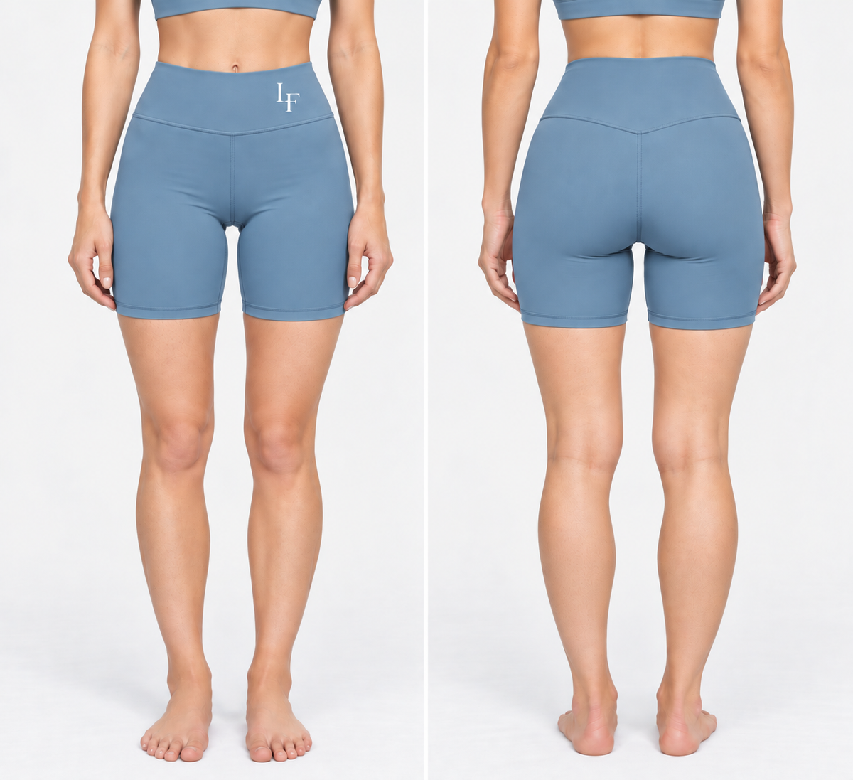 Sleek High-Rise Biker Shorts