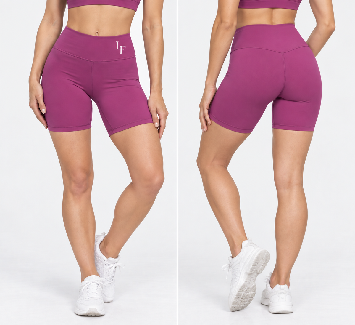 Sleek High-Rise Biker Shorts