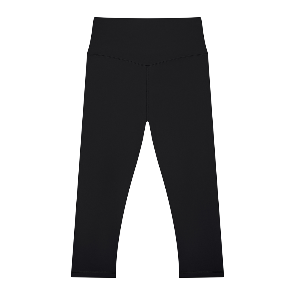 Women's High Waisted Yoga Capri Leggings