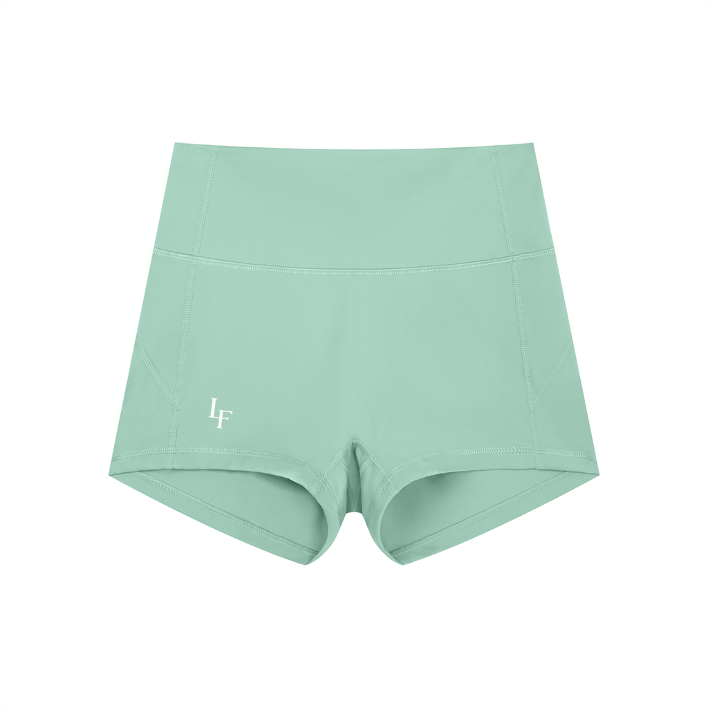 High-Waist Yoga Shorts