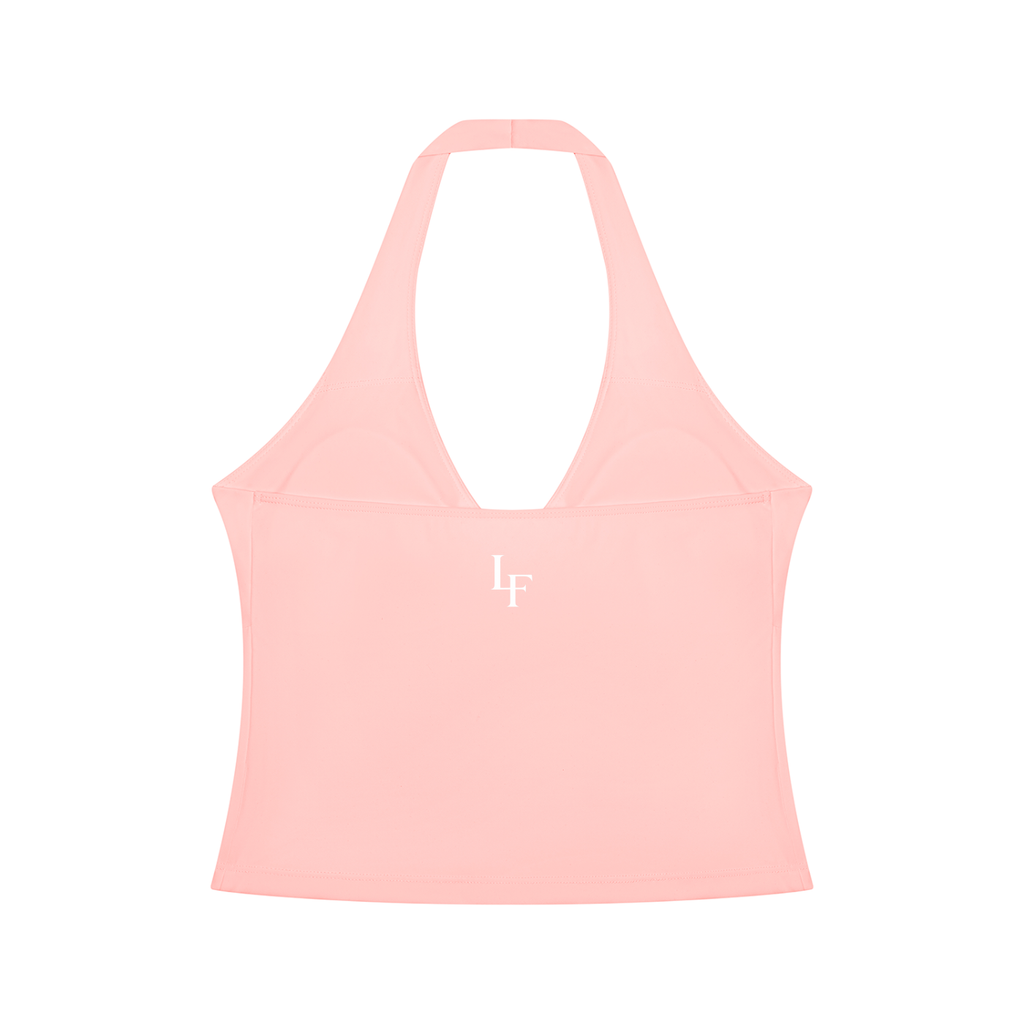 Women’s Ruched Halter Yoga Tank Top