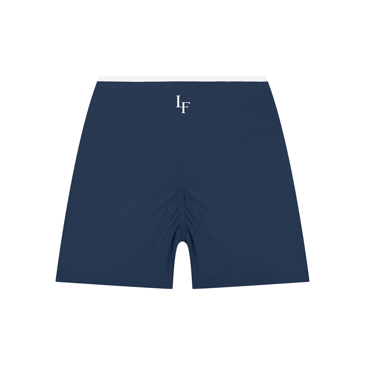 Women’s High Rise Color Block Yoga Shorts