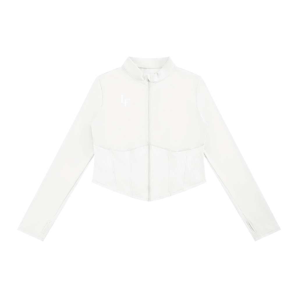 Slim Fit Full-Zip Yoga Jacket