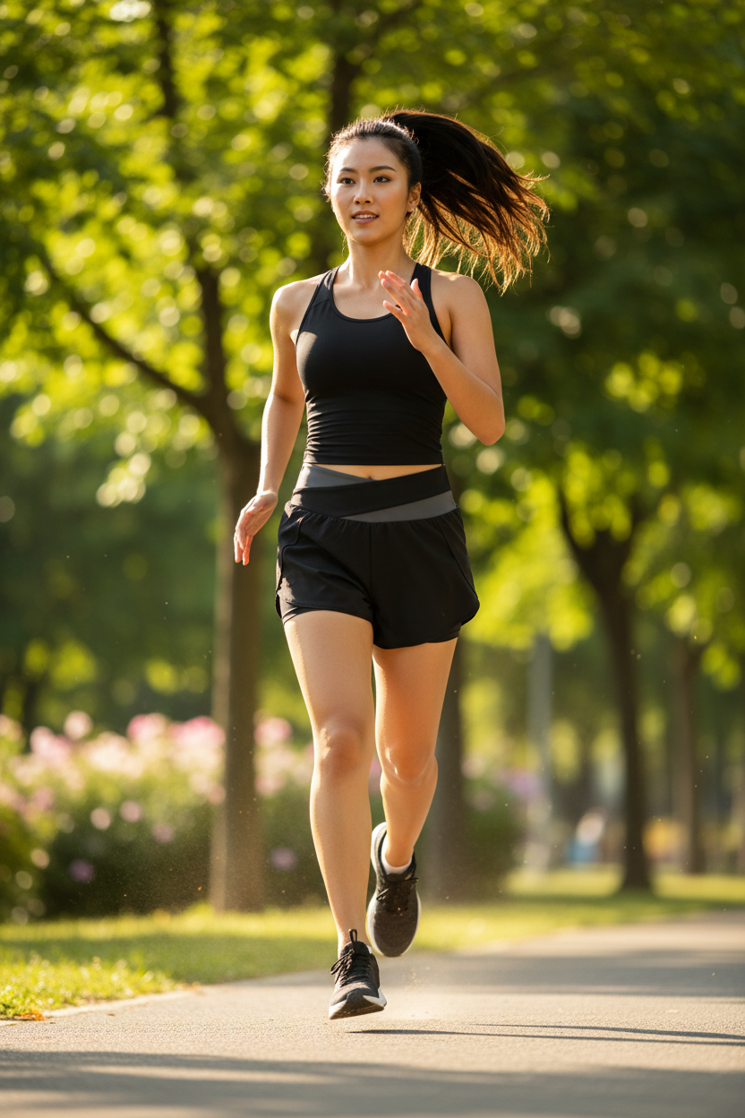 Women’s Yoga Panelled Shorts