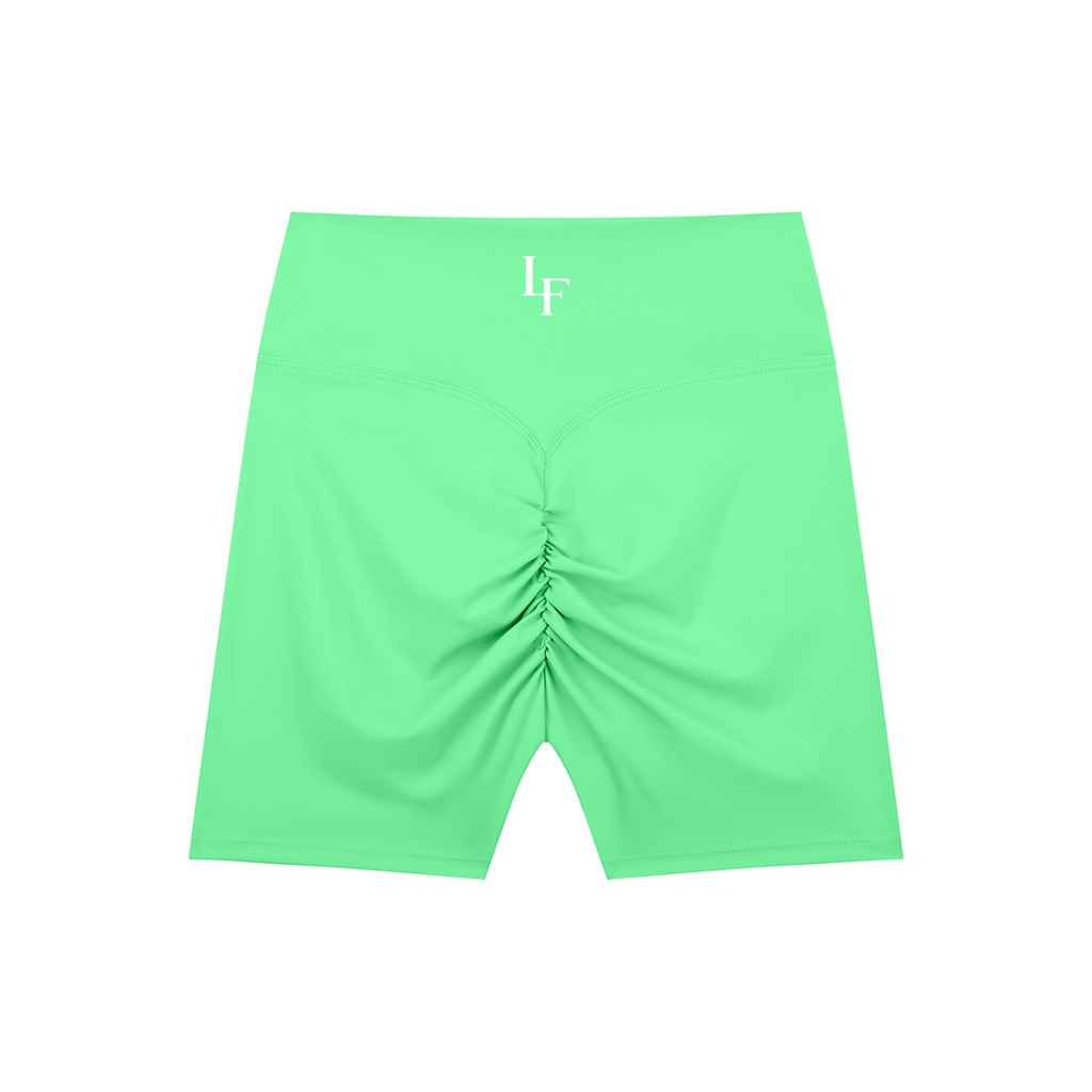 High-Waisted Blend Biker Shorts