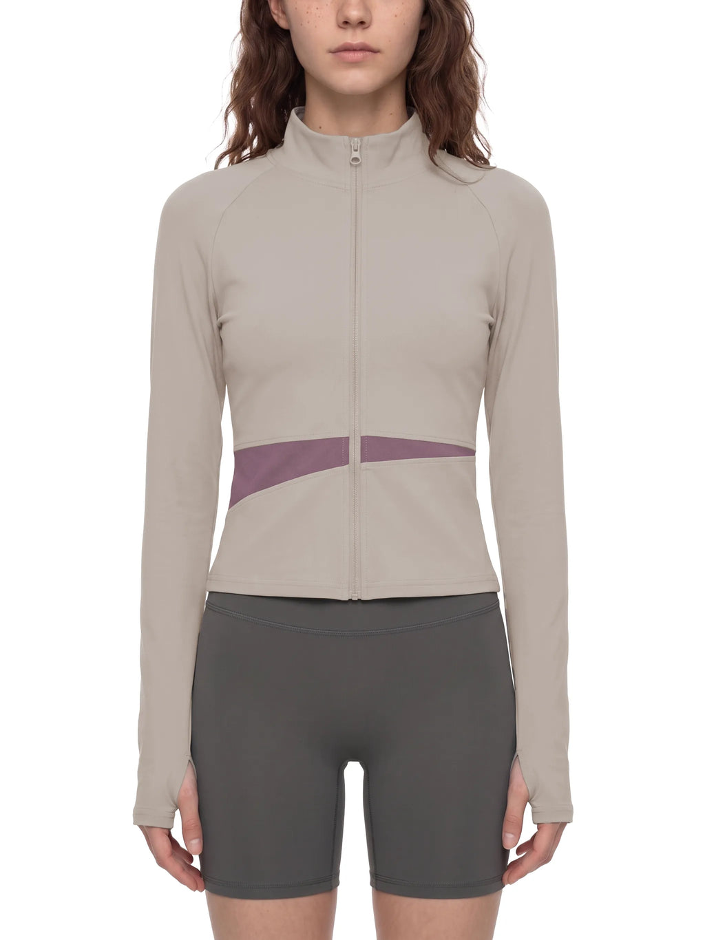 Women's Paneled Yoga Jacket