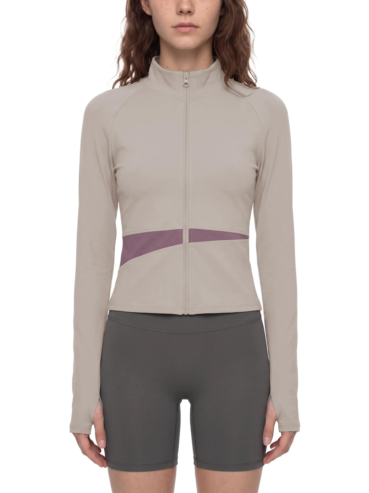 Women's Paneled Yoga Jacket